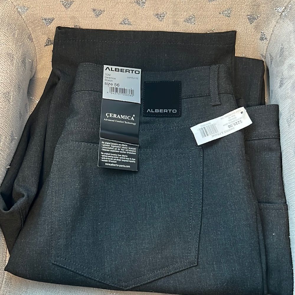 Mens Alberto Stretch Dress Jean